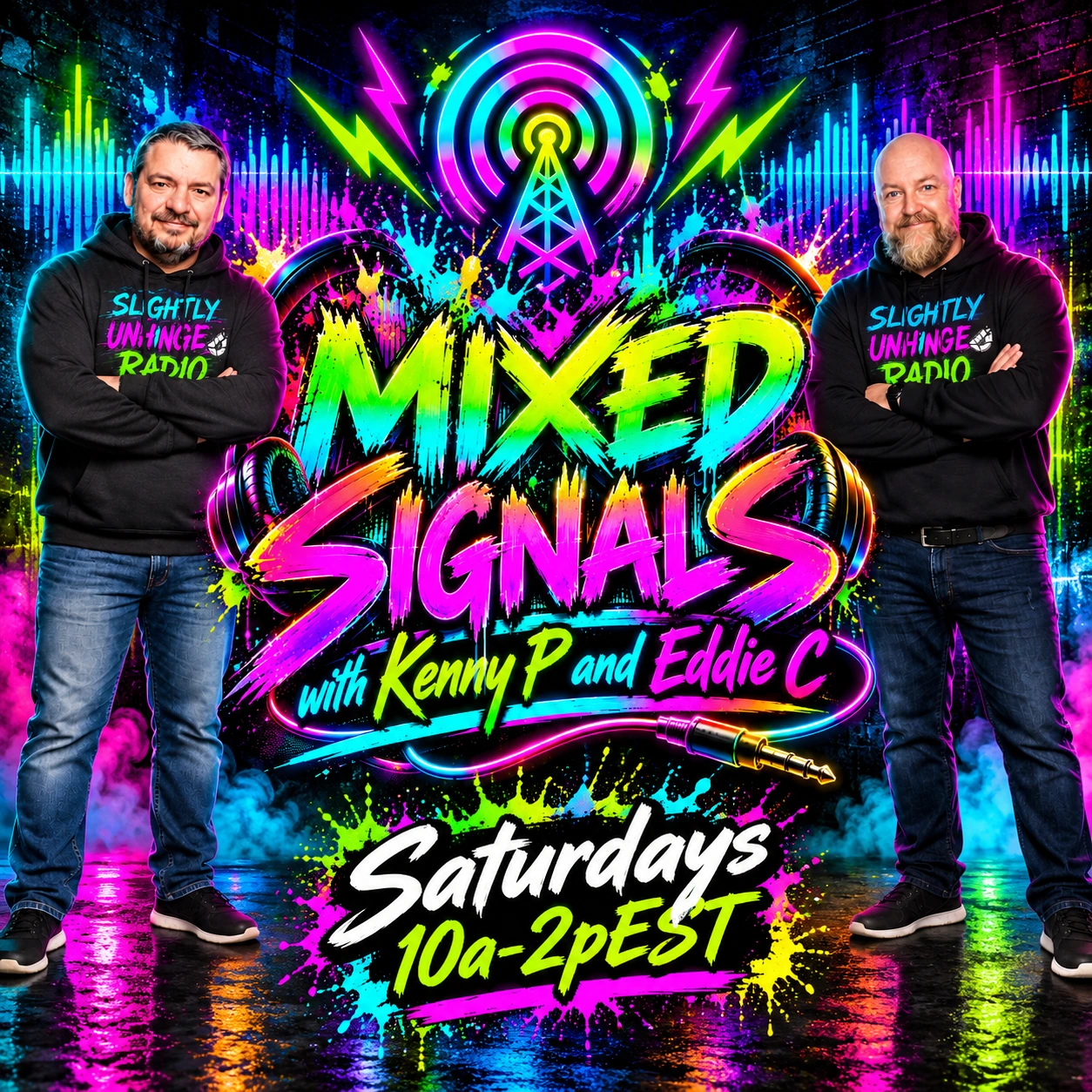 Mixed Signals with Kenny P and Eddie C β Saturdays 10 AMβ2 PM EST