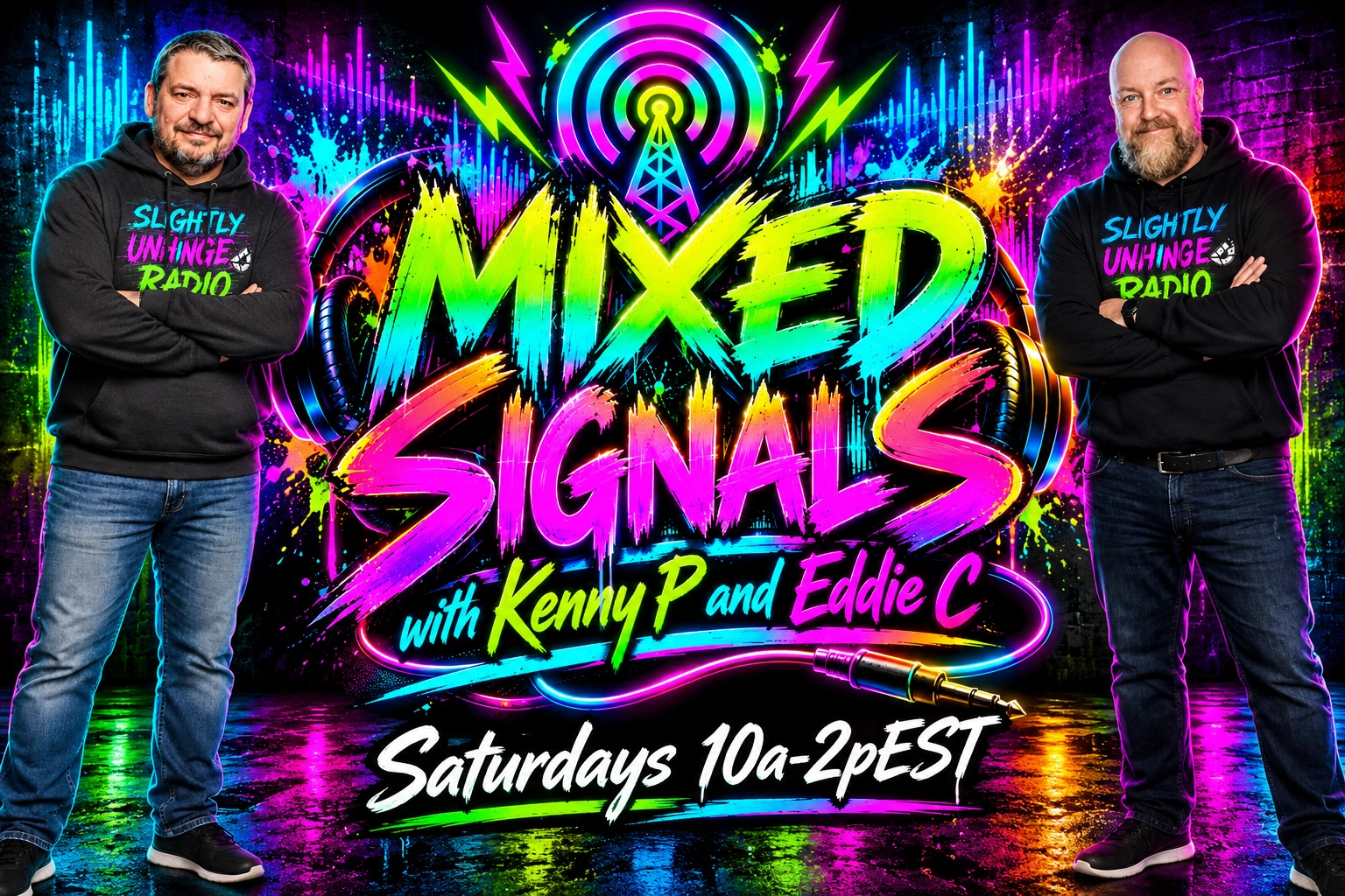 Mixed Signals with Kenny P and Eddie C show logo