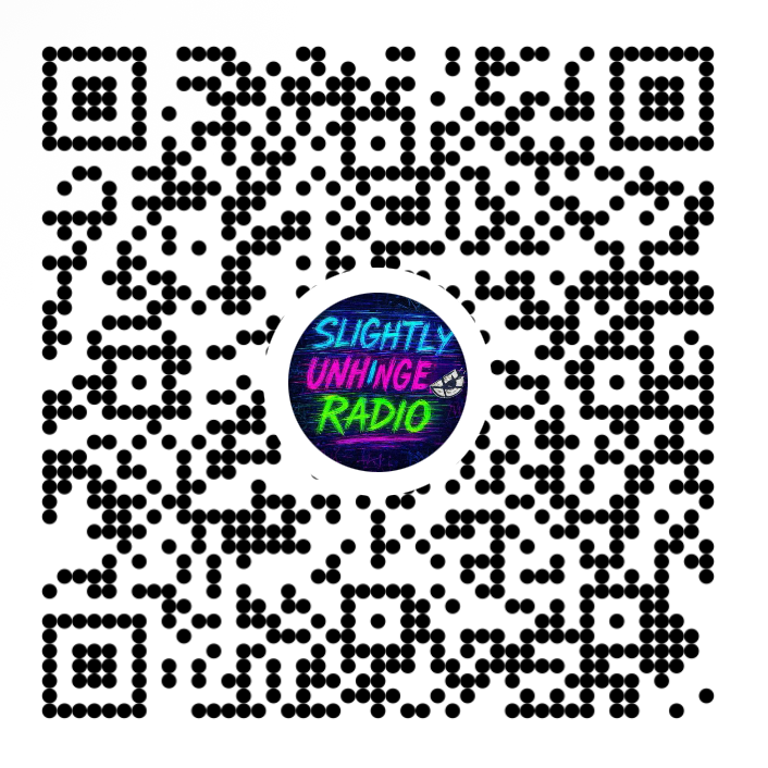 Venmo QR code for Slightly Unhinged Radio